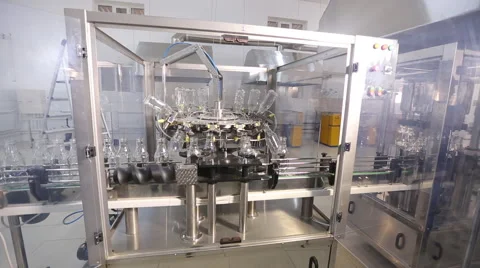 Bottle in production Video stock 45738361