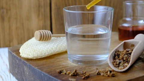 Bottle of propolis Stock Footage 103149370