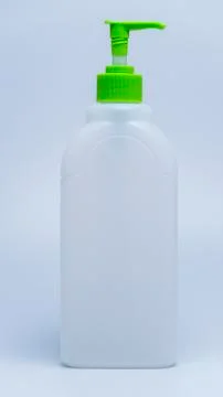 Bottle With Pump Dispenser Stock Photos