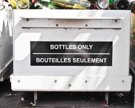 Bottle recycling Stock Photos