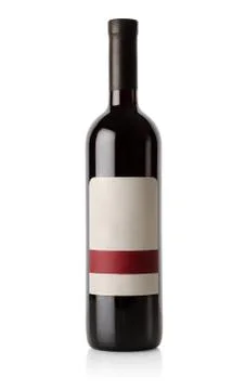 Bottle of red Stock Photos