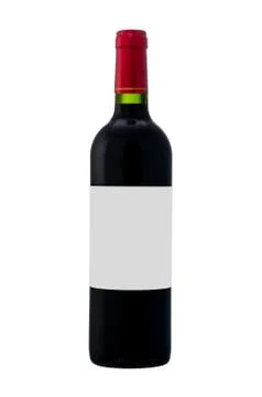 A bottle of red wine 스톡 사진