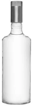 Bottle of russian vodka Stock Photos