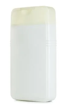 Bottle of shampoo Stock Photos