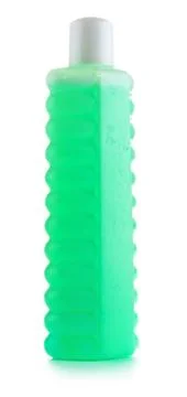 Bottle of shampoo Stock Photos