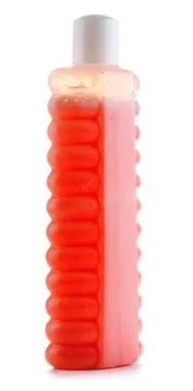 Bottle of shampoo Stock Photos