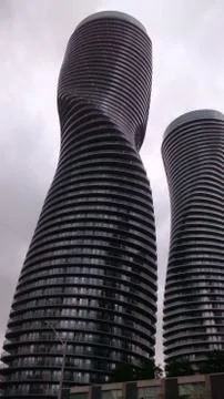 Bottle shape building 스톡 사진