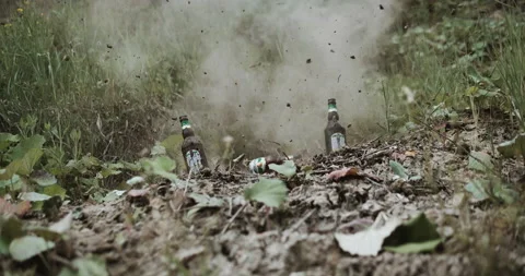 Bottle Shoot Video stock 135039490