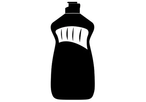 Bottle sign Stock Illustration