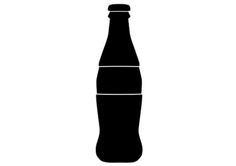 Bottle sign Stock Illustration