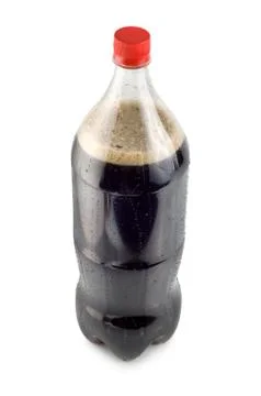 Bottle of soda isolated ( path ) Stock Photos