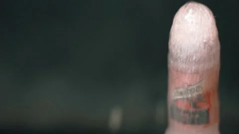 The bottle of soda opens with a bottle opener in slow motion Stock Footage 158515577