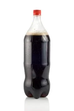 Bottle of soda ( path ) Stock Photos