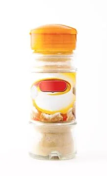 Bottle with spices Stock Photos