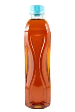 Bottle of tea Stock Photos