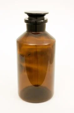 Bottle with a tight stopper 写真素材