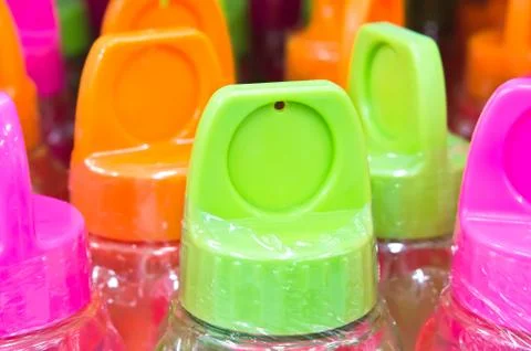 Bottle tops Stock Photos