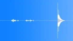 Bottle, Twist-Off Cap, Open and Throw Top on TableSound Effect