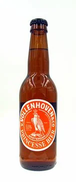 Bottle of Van Vollenhoven &amp; Co's Princesse Bier Stock Photos