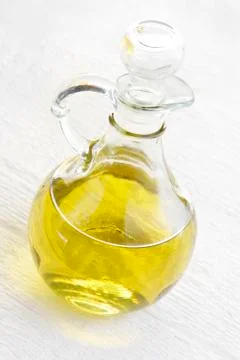 Bottle of vegetable oil Foto stock