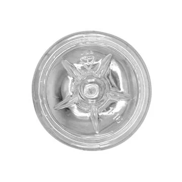 Bottle view top bottom isolated on white background Stock Photos