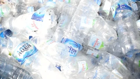 BOTTLE WASTE Stock Footage 294159547