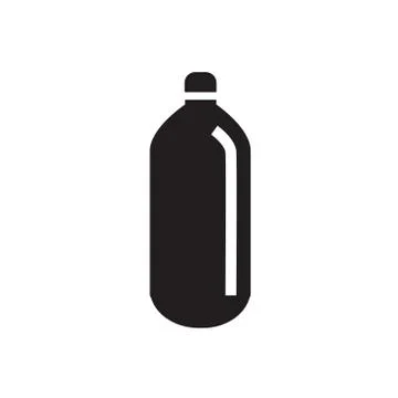 A bottle of water icon Stock Illustration