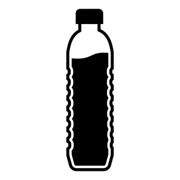 Bottle water icon Stock Illustration