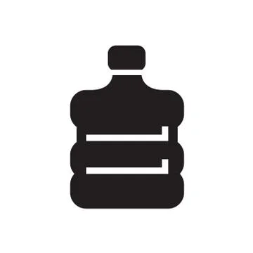 A bottle of water Stock Illustration