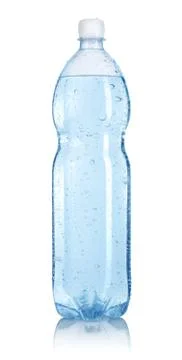 Bottle of water isolated path Stock Photos