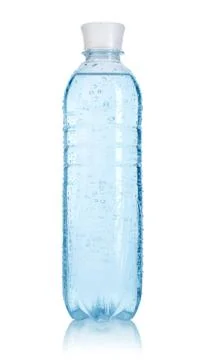 Bottle of water. path Stock Photos