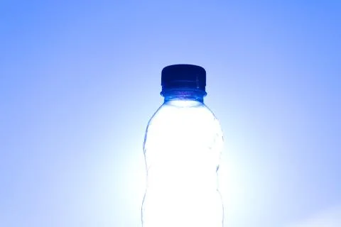 Bottle with water Stock Photos