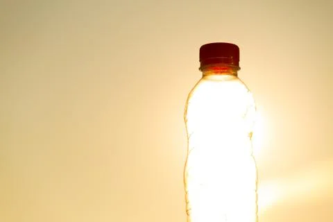 Bottle with water Stock Photos