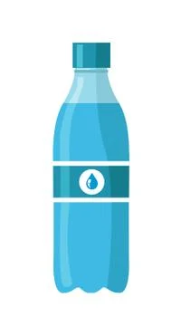 Bottle of water vector illustration Stock Illustration