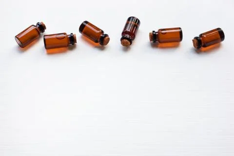 A bottle of on white background. Stock Photos