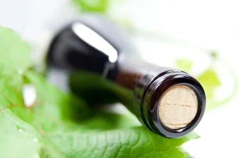 Bottle of wine Stock Photos