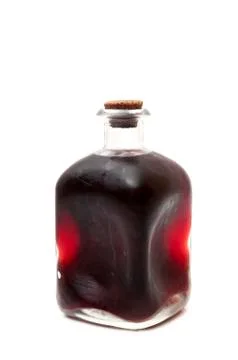 Bottle of wine Stock Photos