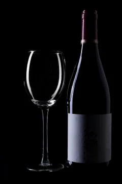 Bottle of wine Stock Photos