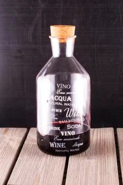 Bottle of wine Stock Photos