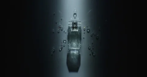 Bottle of women's perfume Stock Footage 112100908