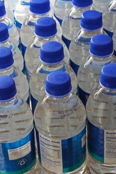 Bottled Drinking Water Foto stock