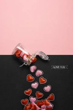 Bottled up inside. Stock Photos