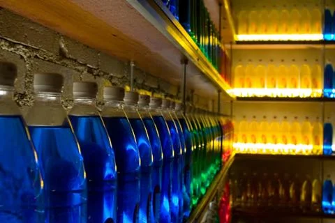 Bottled light Stock Photos
