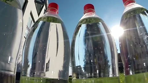 Bottled Spring Water Stock Footage 41395597