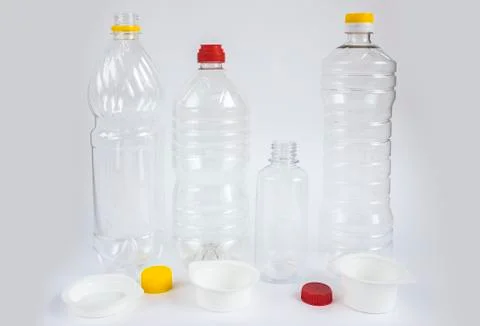 Bottles and containers Stock Photos