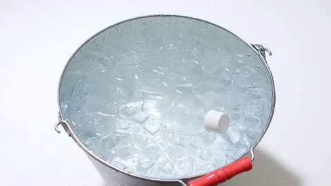 Bottles in a Bucket Stock-Footage 327406242