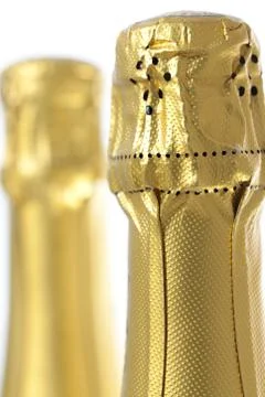 Bottles of champagne Foto stock
