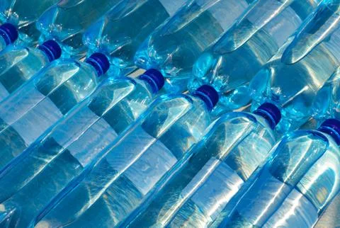 Bottles of cold soda Stock Photos