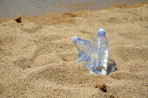 Bottles of Drinking Water Stock Photos