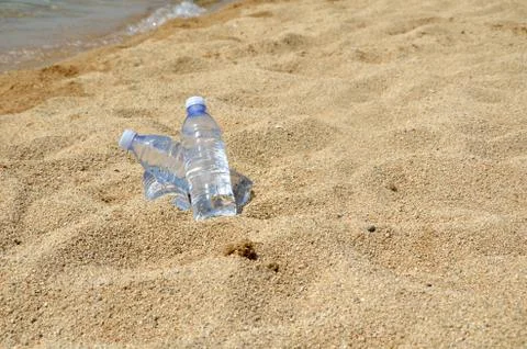 Bottles of Drinking Water Stock Photos